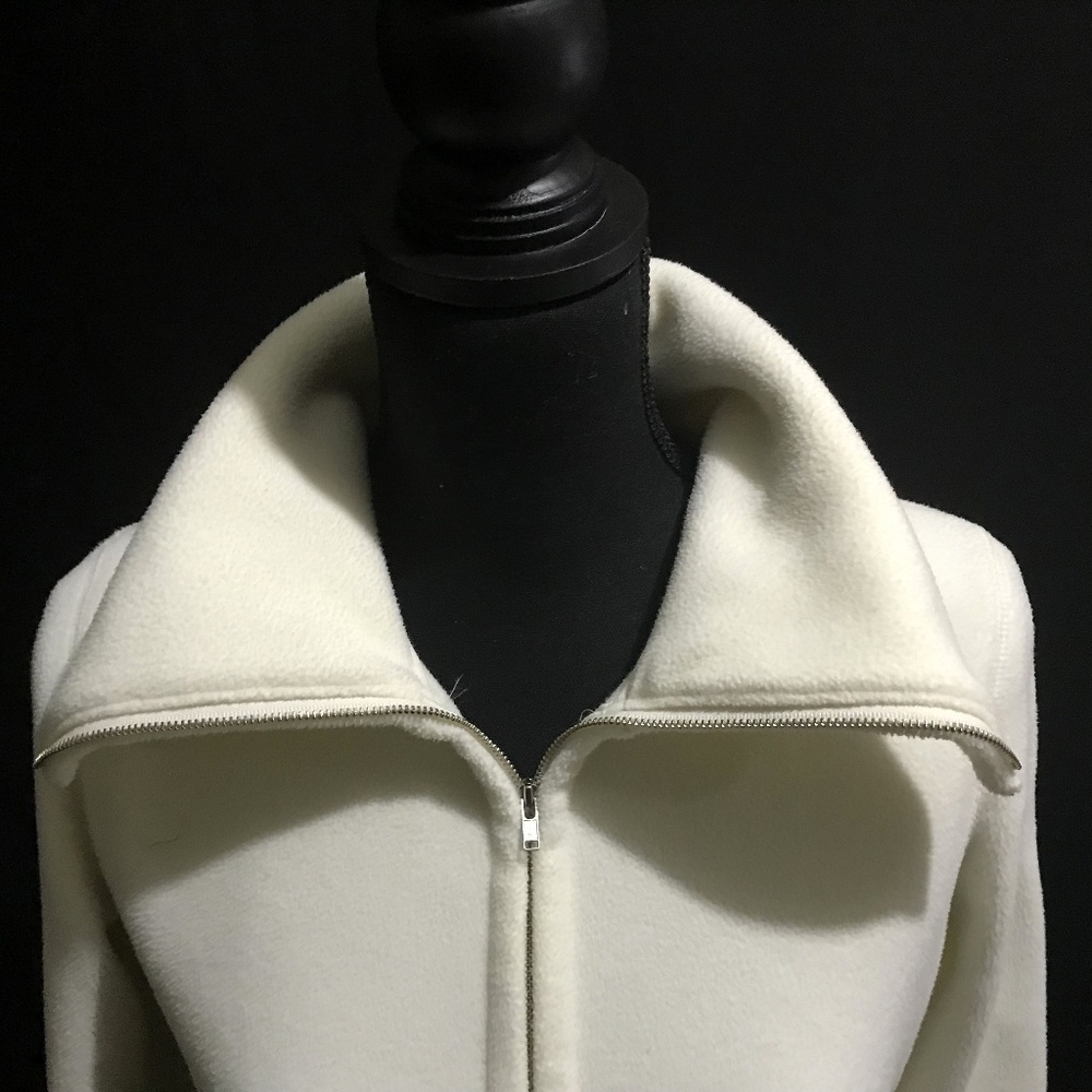 White Fleece Jacket